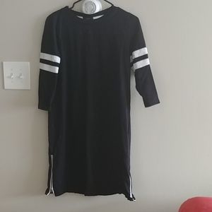 Black white sporty j. Crew dress